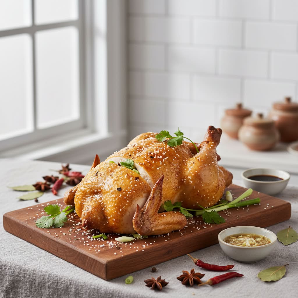 Salt Baked Chicken 鹽焗雞